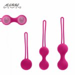 Safe Silicone Smart Kegel simulator Balls Tighten Exercise Vaginal Balls Adults Vaginal Shrinking Products Sex Toys For Women