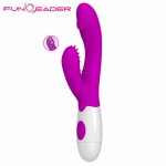 Sex Vibrator G Spot Clitoral Stimulator Vibrating Dildo Rabbit Vibrators With 7 Modes Vibration 3 Squirm Sex Toys for Women