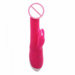 Motors Rechargeable Rabbit Vibrator G Spot Clitoris Stimulator Multispeed Dildo