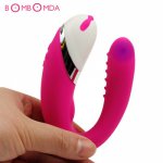 Adult Sex Toys for Woman Man USB Rechargable G Spot Vibrator Dildo Silicone Couple Massage Vibrator Sex Products Sex Machine O3