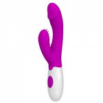 YEMA Dual Rabbit Stimulator Dildo Vibrator Vagina Clitoris Stimulator Sex Toys for Woman Adult  Female Erotic Toy Anal Plug