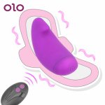 OLO Sex Toys for Women Invisible Jumping Egg Wearable G-Spot Vibrator 7 Frequency Vibrating Panties Female Masturbator