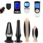 Medical Themed Electric Shock Pulse Anal Vaginal Plug Sexs Toys Massage Anus Butt Plug BDSM Anal Plug Penis Adult Game