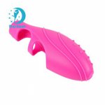 Pink Tongue Vibrators Thorny Sex Toys Finger Sleeve Clitoris Stimulator Sex Play G Spot Vibrating Sex Clitoral Vibrator