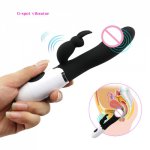 USB Rechargable 30 Speed Rabbit Vibrator for Women Vagina Clit stimulator AV stick G spot Vibrator Dildo Adult sex toy for Women