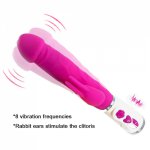 G-spot vibrating massage brush Thorn finger vibrator AV Rod clitoris vaginal stimulator sex toys for women powerful vibrating ro