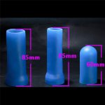 Glans Protector Cap For Phallosan Penis Pump Enlargement Extender Clamping Kit Silicone Sleeves For Penile Enlarger Enhance