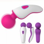 New Powerful Oral Clit Vibrators for Women USB Charge AV  Vibrator Massager Adult Sex Toys for Female Masturbator