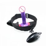 Strap On Realistic Dildo Lesbian Wired Control Clit Stimulation Prostate Massage Se Toys for Women Masturbation