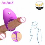 Penis Rings Vibrators Loop Delay Premature Ejaculation Male Lock Ring Tongue Clitoris Testis Massage Stimulate Sex Toys for Men