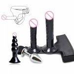 Strap On Dildo Wearable Lesbian Dildo with Adjustable Harness Realistic Penis for Female Masturbation Sex Toys for Women New