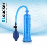Xlsucker, Pompka powiększająca do penisa - XLsucker Penis Pump Blue