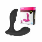 Male Prostate Massage Vibrator Anal Plug Silicone Waterproof Prostate Stimulator Butt Plug Delay Ejaculation Toy for Men