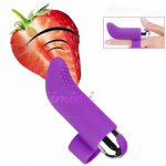 Waterproof Powerful Finger Anal Vibrator Clitoris Stimulator Clit Vibrating Vagina Massager Sex Toy For Women Female Masturbator