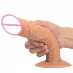 Faak, FAAK Coarse Realistic Huge Dildo Sex Toy Big New Skin Feeling Realistic Penis Super Realistic Silicone Dildo For Woman Adult