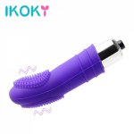 Ikoky, IKOKY Finger Vibrator G-spot Massager Clitoris Stimulator Vagina Stimulation Sex Toys for Woman Waterproof Female Masturbation
