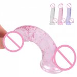 OLO G-Spot Dildo With Strong Suction Cup Mini Dildo Realistic Artificial Penis Female Masturbation Adult Sex Toys for Women Men