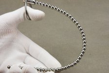 260mm Stainless Steel Beads Catheter Sounding Urethral Sounds Electro Shock Penis Cock Rings Medical Themed Of Sex Toys For Men