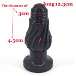 Soft Silicone MINI Building pillar design butt plug Small dildos for woman masturbation anal plug Male Female erotic sexy toys