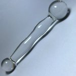 Double Pyrex Glass Dildo Fake Penis Anal Beads Butt Plug Crystal Artificial Dick Female Women Men Lesbian Gay Sex Toy Products