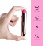 Powerful 10 Speed Mini Bullet Vibrator Clitoris G Spot Massager USB Recharge Sex Toys for Women Adult Female Erotic toys