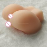 CW0277 Silicone Butt 3D Realistic Vagina Anal Double Channels Tight Pussy Sex Toys for Men Male Masturbator Sex Doll