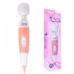 Powerful AV Vibrator Clit Stimulation,Multi-Speed Fairy Mini Wand Massager with Packing,Sex Products for Women, US Plug