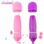 Waterproof Women Mini AV Vibrator Intimate Goods Masturbator Pussy Massager Clitoris Stimulator Erotic Dildo Sex Toy for Adults