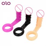 OLO Sex Toys for Woman/Man Penis Rings Anal Plug Vagina Massager G-spot Stimulate Dildos Cock Ring Adult Products Erotic Toys