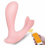 App controlled vibrator Wearable dildo Vibrator G-Spot massagor Clitoris Stimulator adult Masturbate Sex Toy for Woman couple