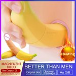 Vibrator Dildo Banana For Women Realistic Huge Penis Dildo G Spot stimulator Female Masturbation Sex toys For Women