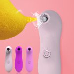 Sucking Vibrator Clit Sucker Clitoris Stimulator Masturbator Dildo Nipple Licking Tongue Oral Adults Erotic Sex Toys For Woman