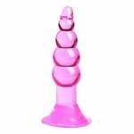 Even beaded acupuncture anal plug anal plug couple sex toys adult fun supplies