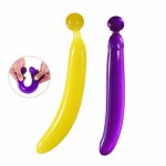 Smooth Silicone Female Fruit Wand Dildo Vaginal Massager Clitoral G-Spot Stimulator Anal Dildos Sex Toys for Women Masturbation