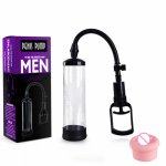 Male penis vacuum pump for penis enlargement penis extender cock enlargers dick enhancer adult sex toys for men adults sexoshop