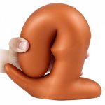 Big Long Anal Plug Silicone Dildo Butt Masturbator Anus Massager G-spot Clit Stimulator Erotic Adult Sex Toys for Woman and Man