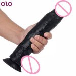 Huge Black Dildo Strapon Big Penis with Suction Cup Sex Toys for Women Thick Giant Anal Butt Plug Giant Realistic Dildos