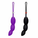 silicone fine la lock bead g-spot backyard with anal anal plug into men and women sex toys with human nature products