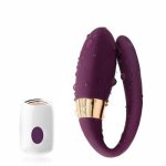 U Shape Wireless Remote Control Vibrator Silicone Clitoris Stimulator Egg Sex Toys For Couples Woman Vaginal Balls Adult Product