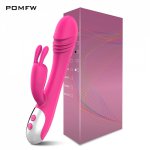 G Spot Rabbit Dildo Vibrator Sex Toys for Woman Vagina Clitoris Stimulator Female Masturbation Female Body Massage