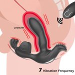 Wireless Remote Dildo Vibrator Anal Plug Male Prostate Massager Anus Vaginal Stimulation Vibrating Butt Plug Anal Sex Toys