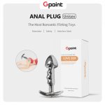 GPOINT Anchor Butt Plug Metal Dildo BDSM Toys Secret Outdoor for Women Man Anal Plugs Couples Sex Toy Adult Tools 18+ Products