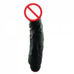 Flesh/Black Vibrating Faked Thick Dildos Multi-speed Big Penis Cock Sex Toy For Woman Vagina Stimulator Clitoris G-spot Vibrator