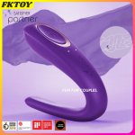 Germany satisfyer Partner Double Couples Vibrators G spot Silicone Vibration adult shock sexy toys U Wearable Sex Toy For Woman