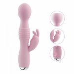 Rabbit Vibrator 10 frequency Vibrating Clitoris Stimulator G-spot Body Massager adult Sex Toys For Women Female Masturbator