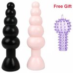 Super Large Anal Beads Suction Cup Anal Plug Big Dildo Butt Plugs Male Prostate Massage Adult Erotic Anal Sex Toys For Men/Women