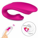 Clitoris Sucking Vagina Massage Stimulator Wireless Vibrator Wand Lover Sex Toy