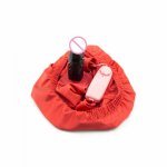 Sex Toys Black Red Patent Leather  Penis Anal Plug Shock Leather for women
