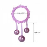 Cock Training Ring With Heavy Balls Vagina Massager Longer Lasting Strong Swing Penis Delay Ring No Vibrator Sex Toys for Men