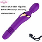 Man nuo Double head vibrator Sex toys for woman Magic wand 10 Speeds Vibrators for women Vibrador Prostate massage Erotic toys